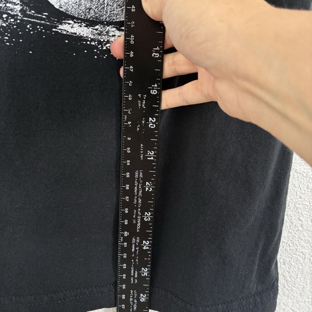 Black Matter Shirt Mens Small Black My Neighbor Totoro Graphic Tee Anime - Picture 7 of 8